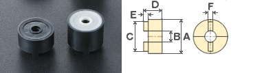 Plastic shock absorber