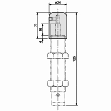 Liquid-proof cap FA-2016E--C-060