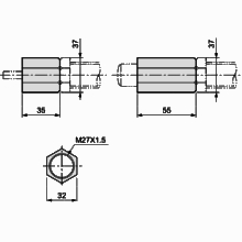 Stopper nut OP-020FB