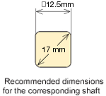 fdt-63a-fdn-63a shaft size
