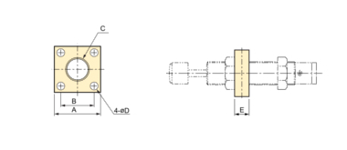 Flange OP-040