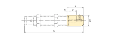 Liquid-proof cap OP-060